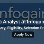 Data Analyst at Infogain 2025