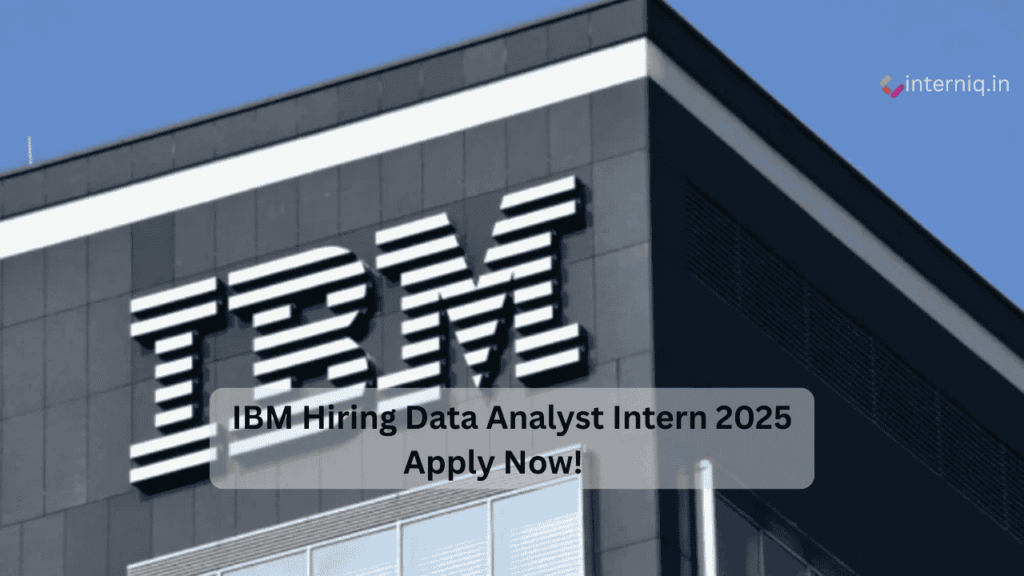 IBM Data Analyst Intern 2025