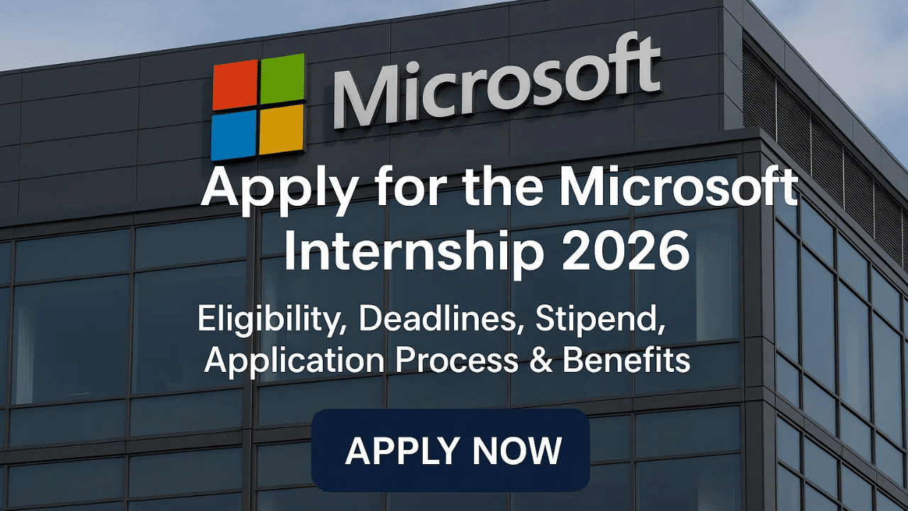 Microsoft Internship 2026