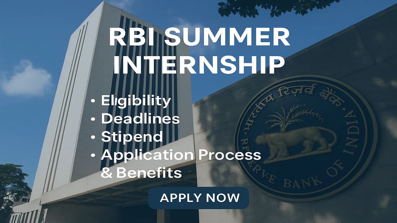 RBI summer internship